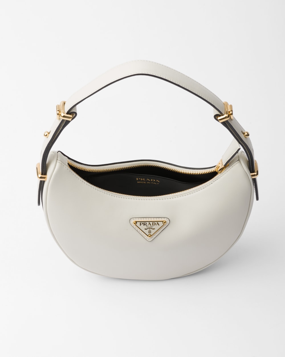 Prada Arqué Small Leather Shoulder Bag - Image 5